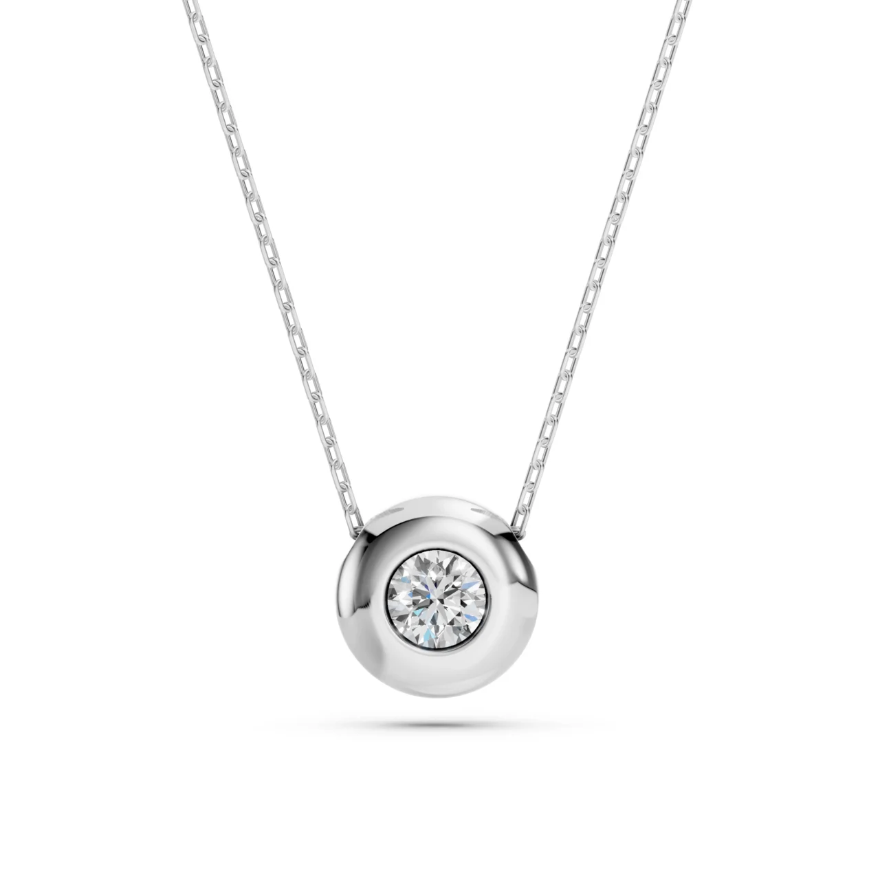 Кольє Солітер 0.15 ct