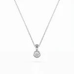 Кольє Солітер 0.1 ct