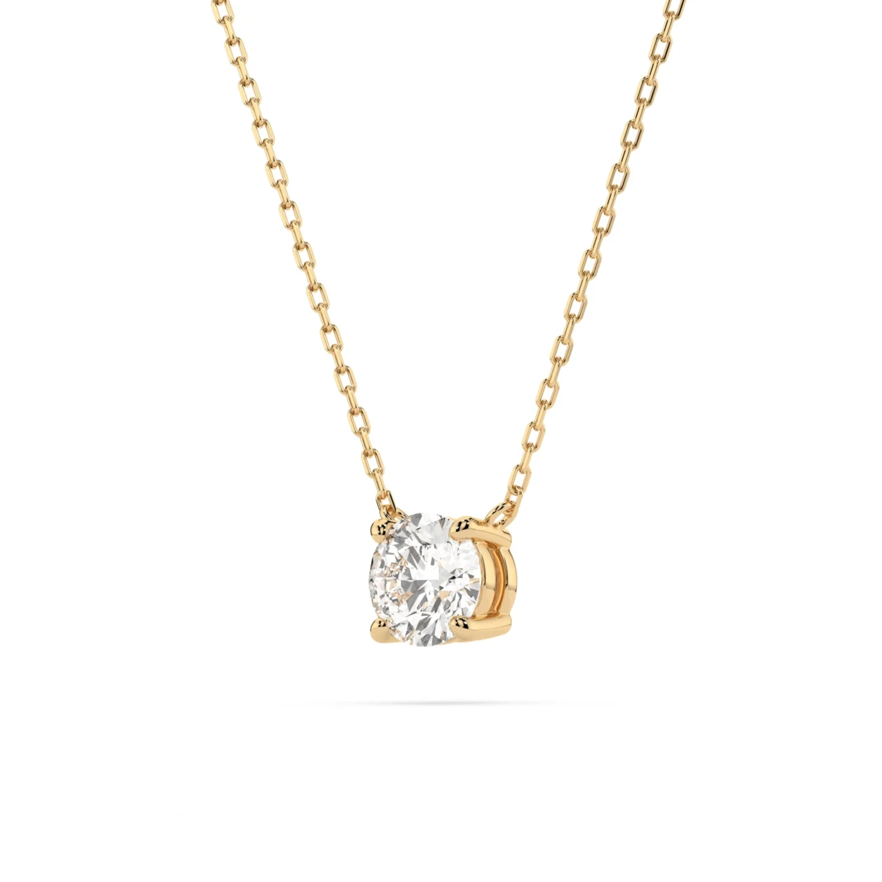 Кольє Солітер 0.3 ct — фото 5