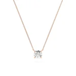Кольє Солітер 0.3 ct — фото 9