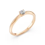 Каблучка Солітер 0.2 ct — фото 6
