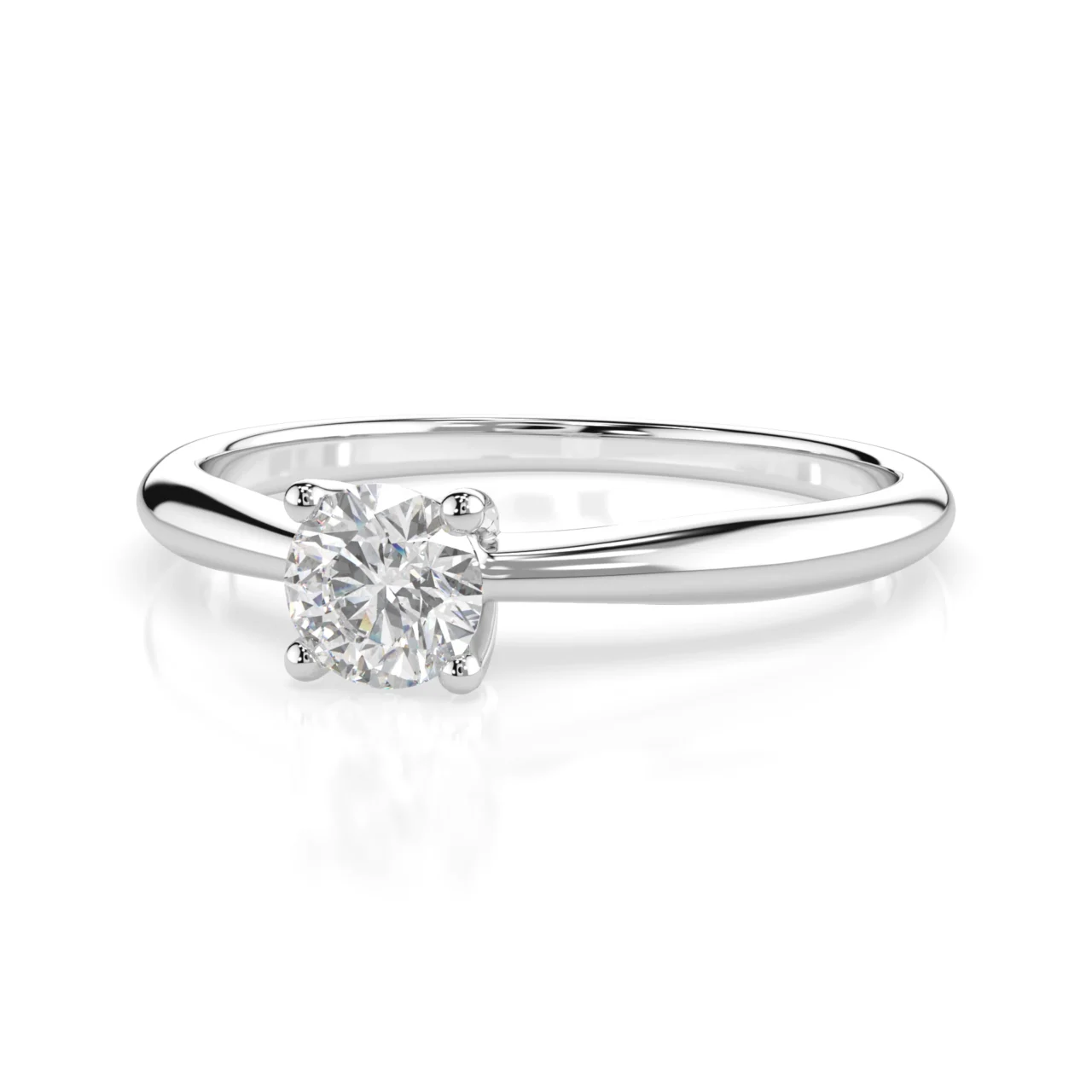 Каблучка Солітер 0.3 ct — фото 2