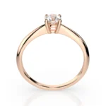 Каблучка Солітер 0.3 ct — фото 7