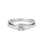 Каблучка Солітер 0.4 ct — фото 2