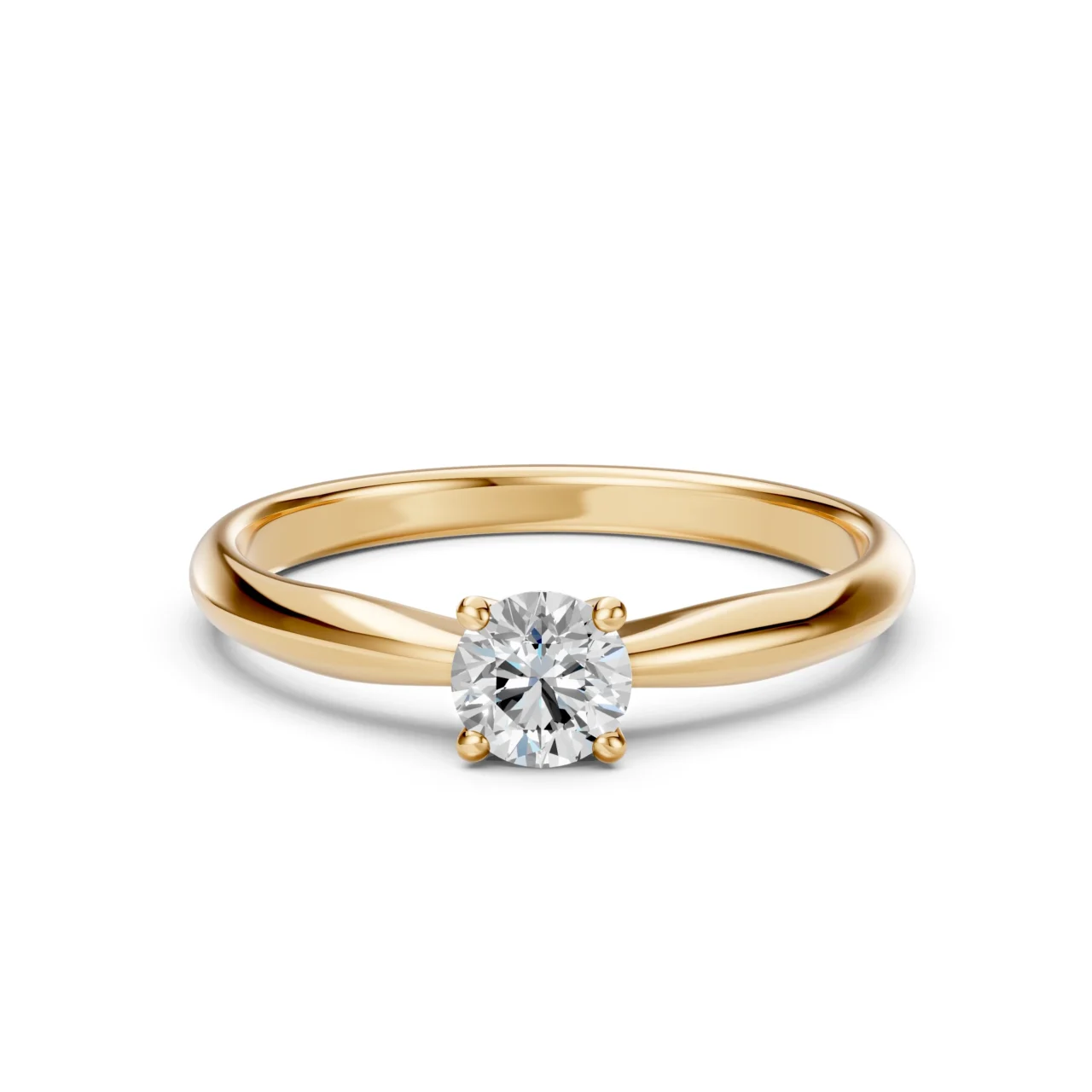 Каблучка Солітер 0.4 ct 5 Каблучка Солітер 0.4 ct — фото 5