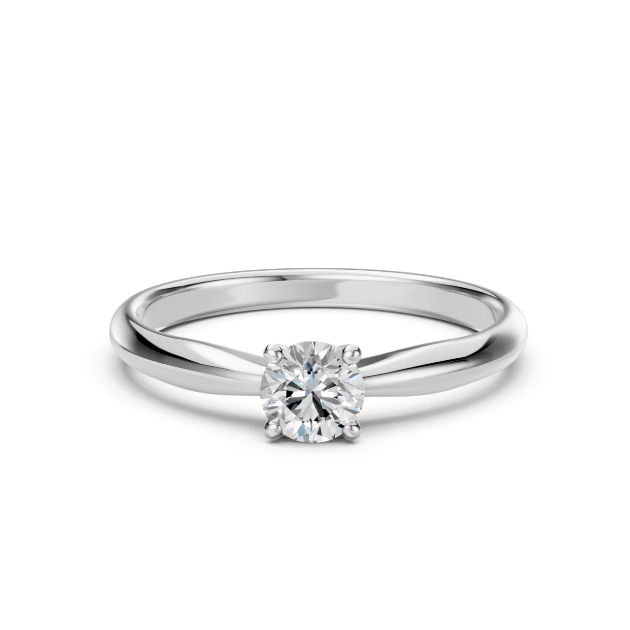 Каблучка Солітер 0.5 ct — фото 2