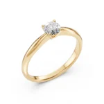 Каблучка Солітер 0.5 ct — фото 3