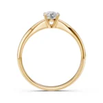 Каблучка Солітер 0.5 ct — фото 4