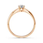 Каблучка Солітер 0.5 ct — фото 7