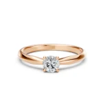 Каблучка Солітер 0.5 ct — фото 8