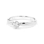Каблучка Солітер 0.25 ct — фото 2