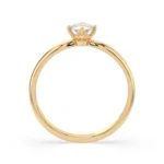 Каблучка Солітер 0.25 ct — фото 4