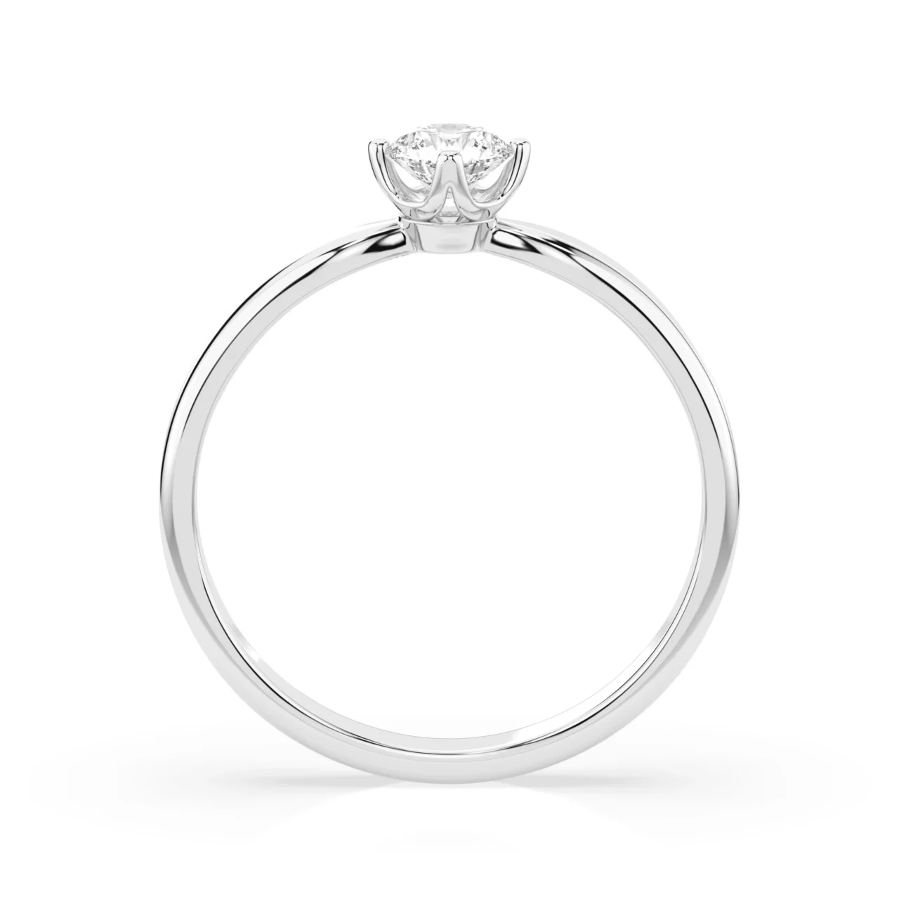 Каблучка Солітер 0.3 ct