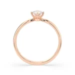 Каблучка Солітер 0.3 ct — фото 7