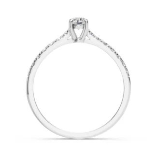 Каблучка Солітер Вічність 0.2 ct